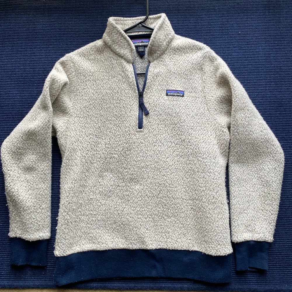Patagonia reclaimed wool pullover